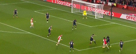 【英超】拉卡助攻+造红点+失点 阿森纳2比0西汉姆联