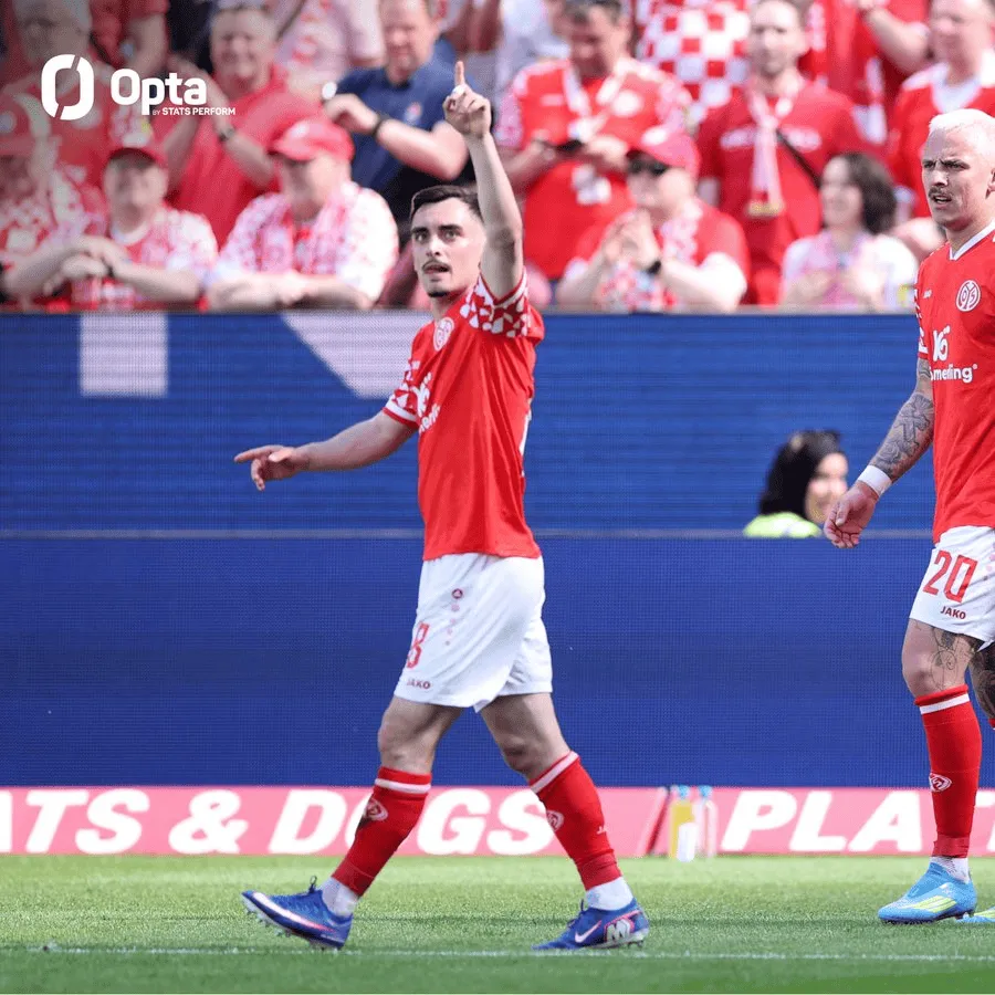 开云体育app-本世纪第4支，美因茨德甲对阵拜仁半场结束前取得3球领先